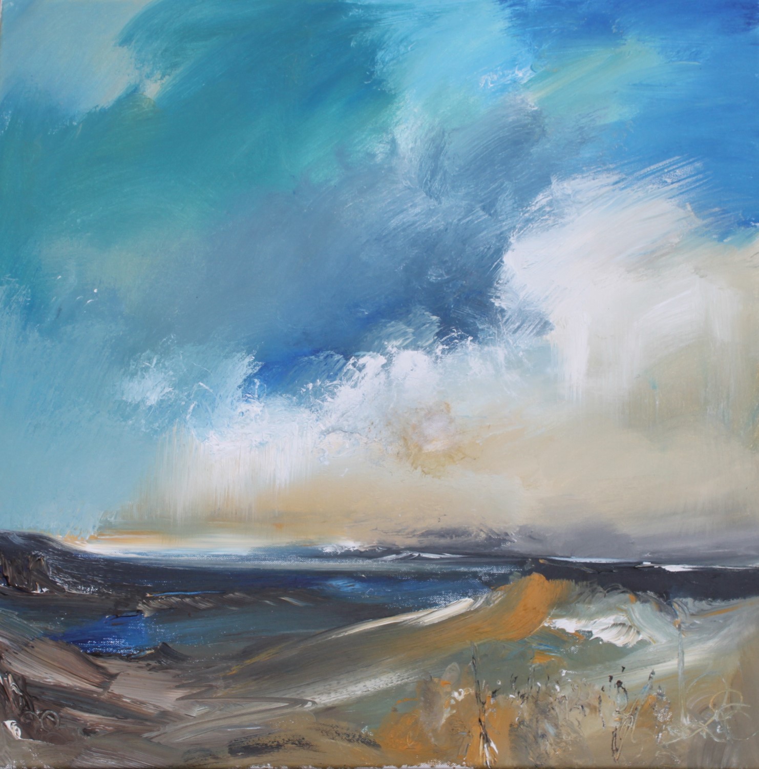 'Coastal Hills' by artist Rosanne Barr